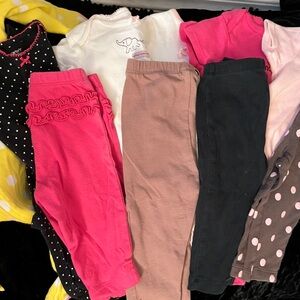 CARTERS BUNDLES X10 pieces. GIRLS SIZE 9mos.